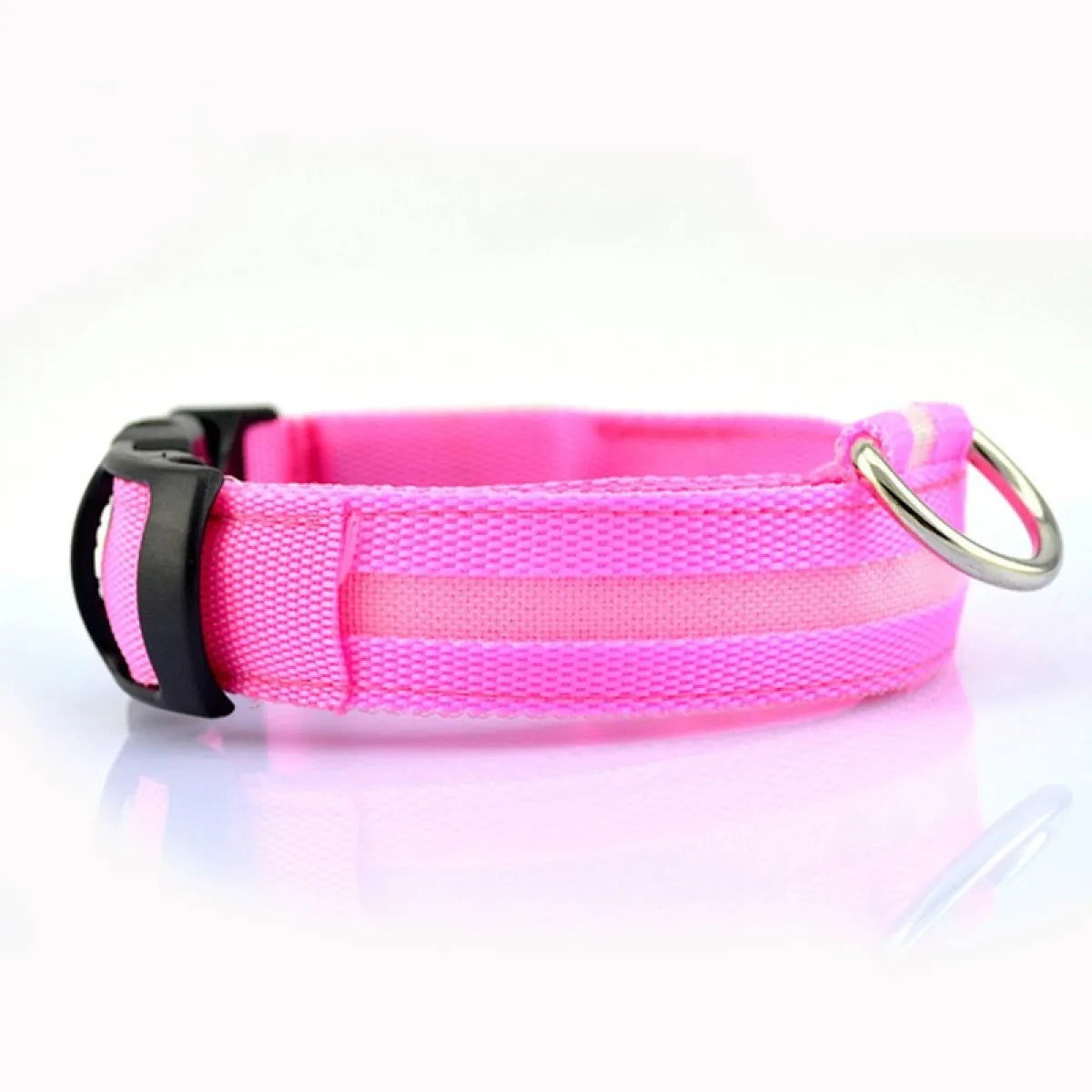 Rechargeable LED Safety Dog Collar