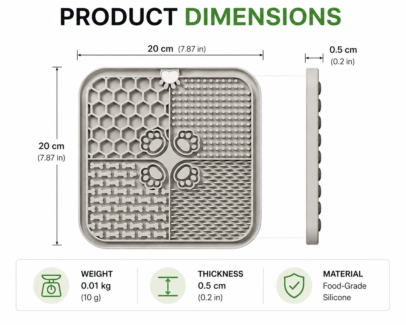 Premium Enrichment Lick Mat