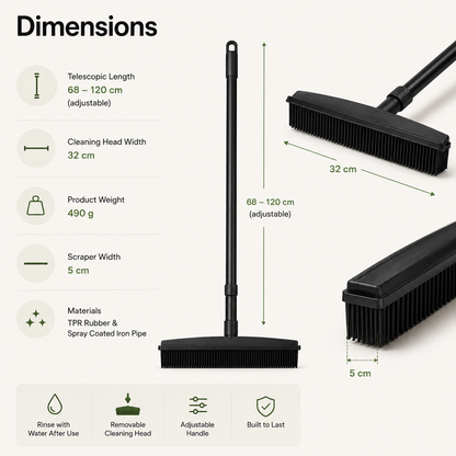 Premium Pet Hair Removal Broom