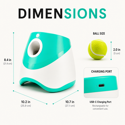 Premium Automatic Tennis Ball Launcher