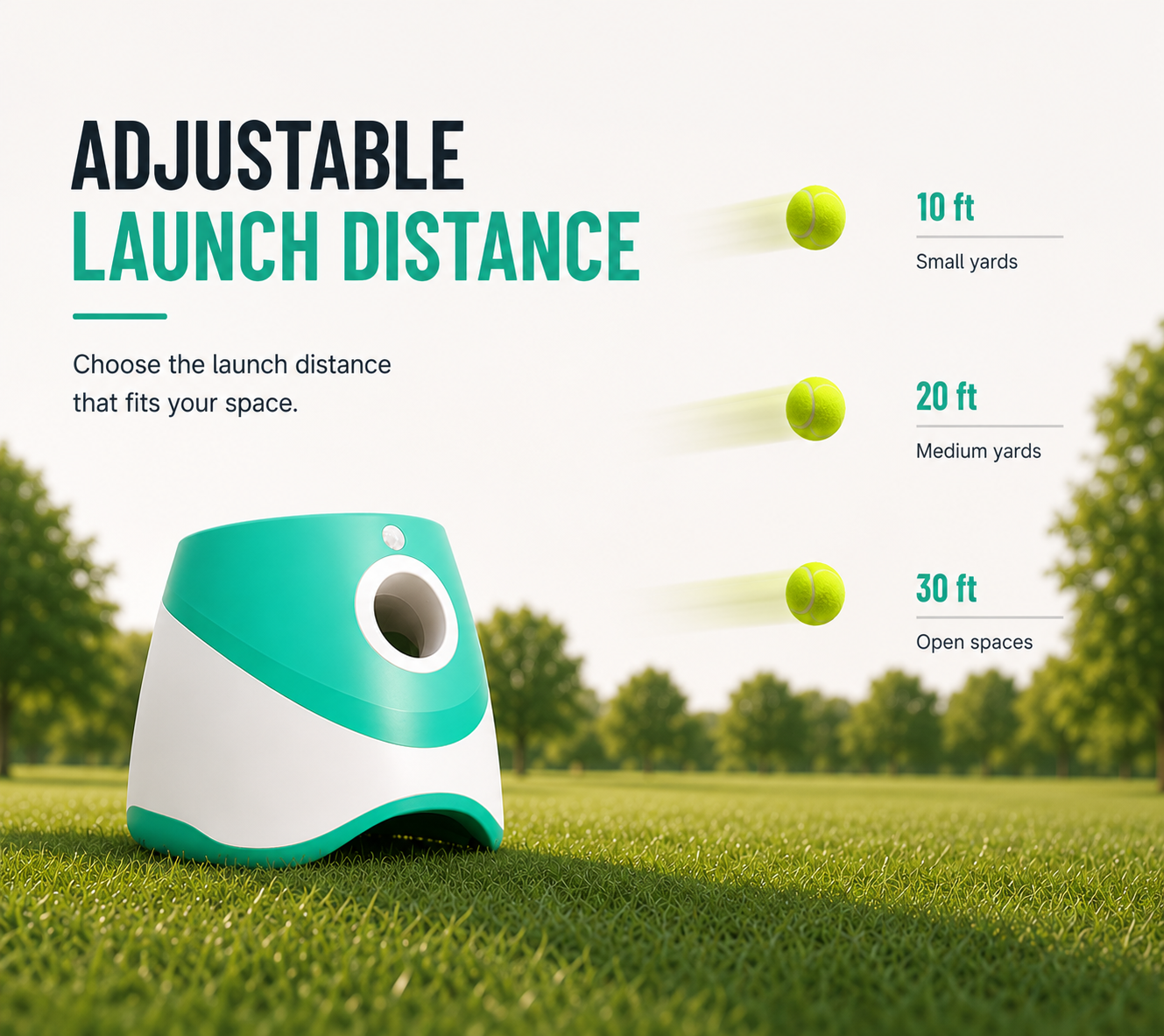 Premium Automatic Tennis Ball Launcher