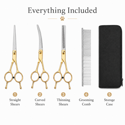 Premium Grooming Shear Set