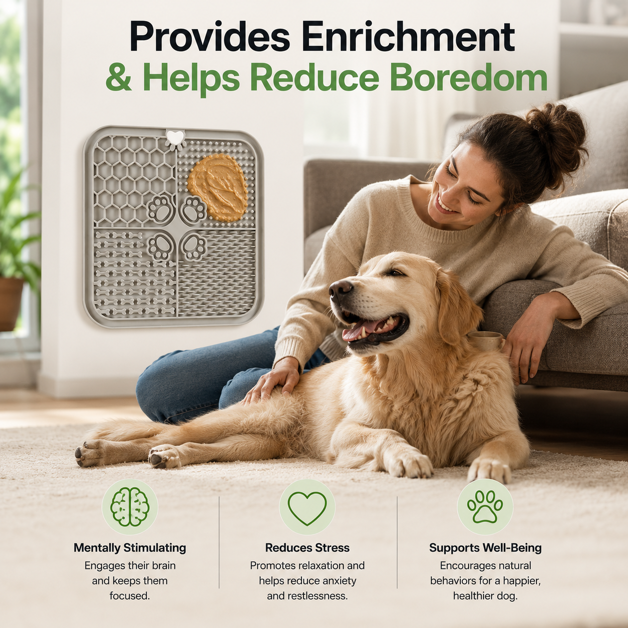 Premium Enrichment Lick Mat