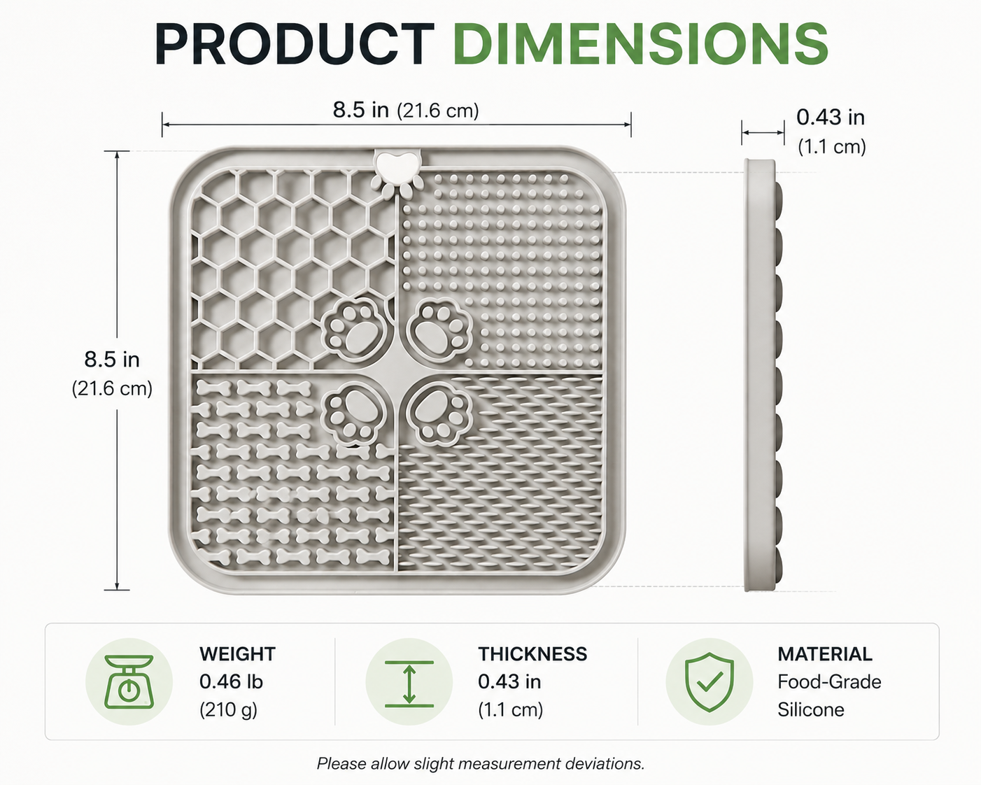 Premium Enrichment Lick Mat