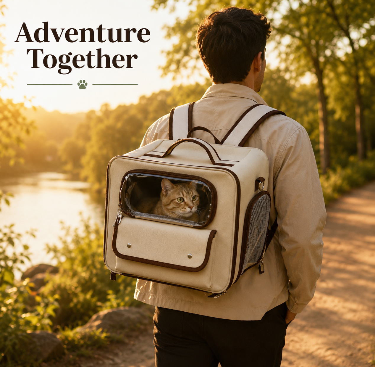 Premium Pet Travel Backpack