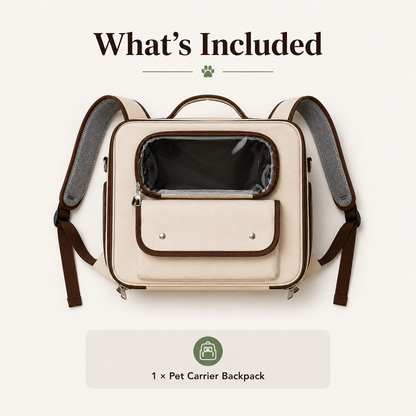 Premium Pet Travel Backpack