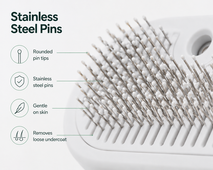 Premium Self-Cleaning Mist Grooming Brush