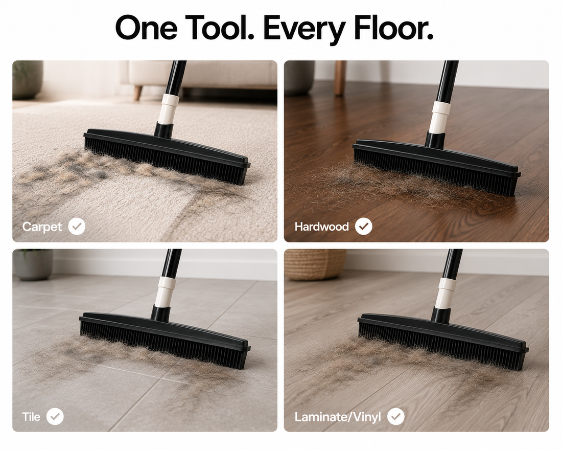 Premium Pet Hair Removal Broom