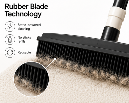 Premium Pet Hair Removal Broom