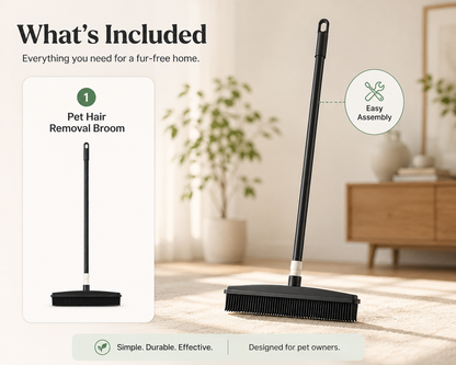 Premium Pet Hair Removal Broom