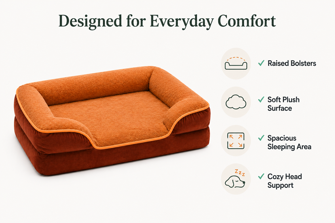 Premium Orthopaedic Memory Foam Pet Bed