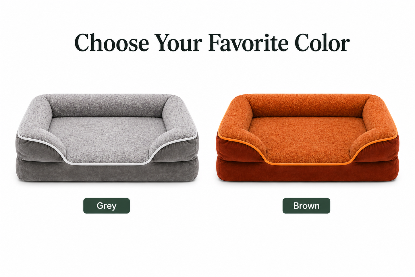 Premium Orthopaedic Memory Foam Pet Bed