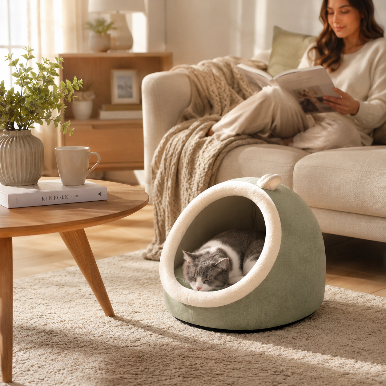 Premium Cozy Cat Hideaway