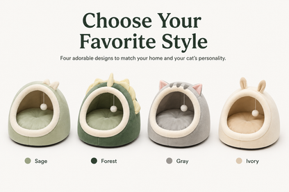 Premium Cozy Cat Hideaway