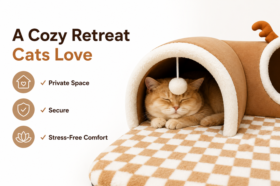 Premium Cat Tunnel Retreat