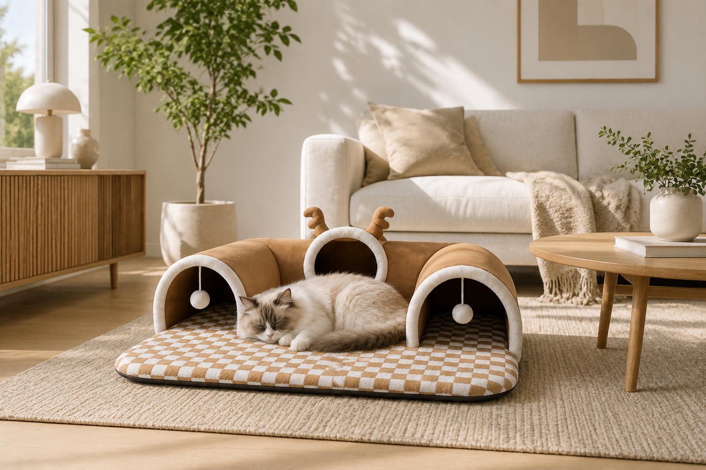 Premium Cat Tunnel Retreat
