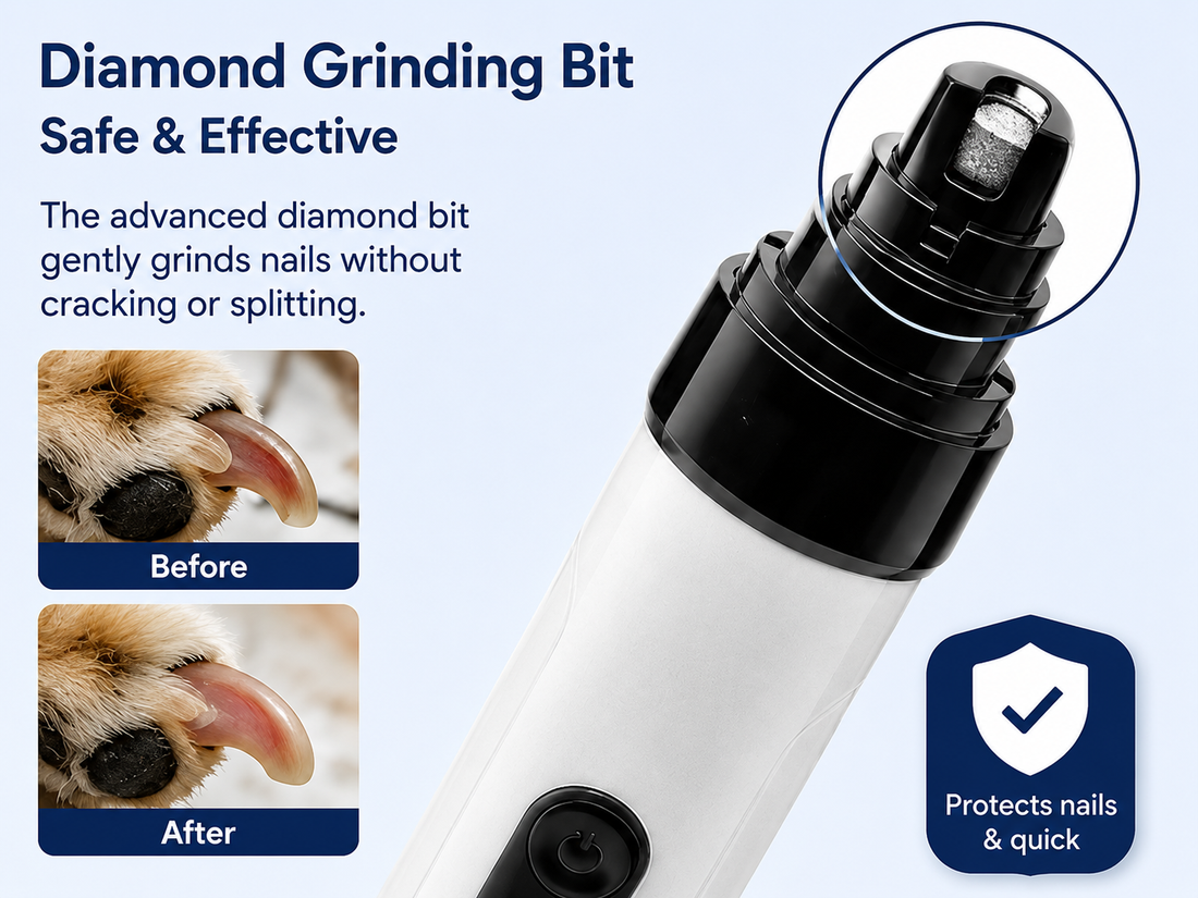 Premium Rechargeable Pet Nail Grinder