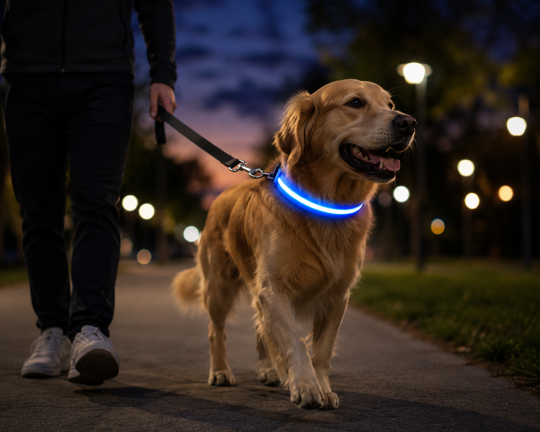Premium Reflective LED Dog Collar