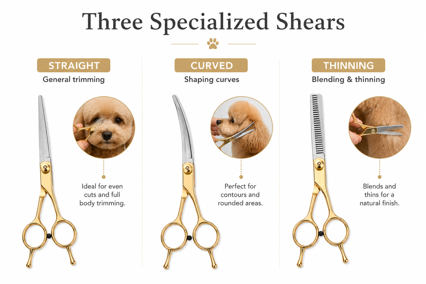 Premium Grooming Shear Set
